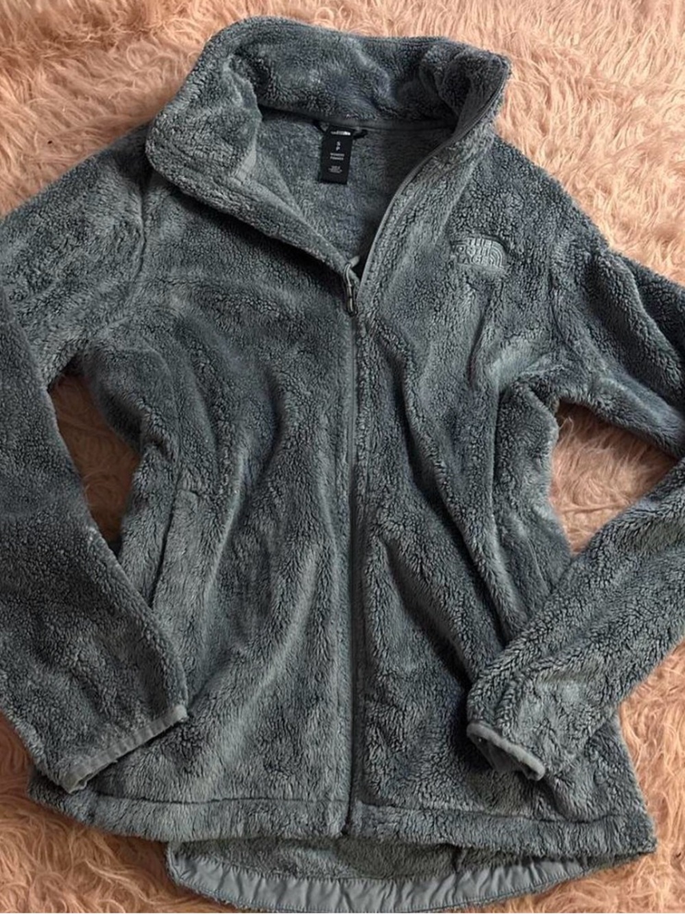 The North Face Women's Plush Full-Zip Jacket - Gray